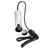 Вакуумная мужская помпа с датчиком давления Pro-Gauge Power Pump - Pipedream - в Элисте купить с доставкой