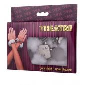 Наручники с белой меховой опушкой - ToyFa - купить с доставкой в Элисте