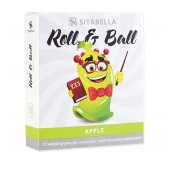 Стимулирующий презерватив-насадка Roll   Ball Apple - Sitabella - купить с доставкой в Элисте