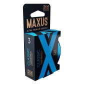 Классические презервативы в железном кейсе MAXUS Classic - 3 шт. - Maxus - купить с доставкой в Элисте