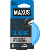 Классические презервативы в железном кейсе MAXUS Classic - 3 шт. - Maxus - купить с доставкой в Элисте