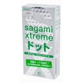 Презервативы Sagami Xtreme Type-E с точками - 10 шт. - Sagami - купить с доставкой в Элисте