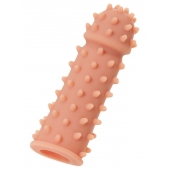 Телесная реалистичная насадка KOKOS Extreme Sleeve 03 с дополнительной стимуляцией - 12,7 см. - KOKOS - в Элисте купить с доставкой