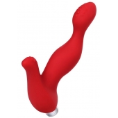Красный силиконовый вибростимулятор простаты Proman - 12,5 см. - ToyFa - в Элисте купить с доставкой