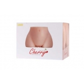 Мастурбатор-полуторс Cherry с вибрацией и двумя любовными тоннелями - KOKOS - в Элисте купить с доставкой