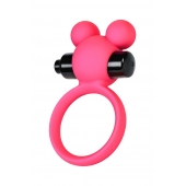Розовое виброкольцо на пенис A-Toys - A-toys - в Элисте купить с доставкой