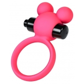 Розовое виброкольцо на пенис A-Toys - A-toys - в Элисте купить с доставкой