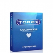 Гладкие презервативы Torex  Классические  - 3 шт. - Torex - купить с доставкой в Элисте