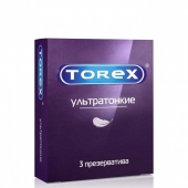 Презервативы Torex  Ультратонкие  - 3 шт. - Torex - купить с доставкой в Элисте