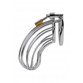 Серебристый пояс верности TOYFA на замочке - ToyFa - купить с доставкой в Элисте