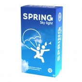 Ультратонкие презервативы SPRING SKY LIGHT - 12 шт. - SPRING - купить с доставкой в Элисте