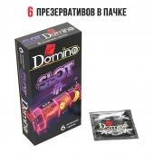 Ароматизированные презервативы DOMINO  Фруктовый слот  - 6 шт. - Domino - купить с доставкой в Элисте