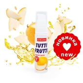 Гель-смазка Tutti-frutti со вкусом сочной дыни - 30 гр. - Биоритм - купить с доставкой в Элисте