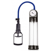 Прозрачная вакуумная помпа Sex Expert с манометром - Sex Expert - в Элисте купить с доставкой