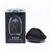 Черный инновационный мужской вибратор PULSE SOLO ESSENTIAL - Hot Octopuss - в Элисте купить с доставкой