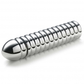 Рельефный фаллос для интенсивного электросекса Groovey George - 20 см. - MyStim - купить с доставкой в Элисте