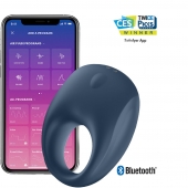 Эрекционное кольцо Satisfyer Strong One с возможностью управления через приложение - Satisfyer - в Элисте купить с доставкой