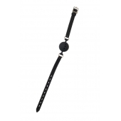 Черный кляп-шарик Charmer M - Lola Games - купить с доставкой в Элисте