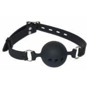 Черный кляп-шарик Charmer M - Lola Games - купить с доставкой в Элисте