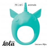 Зеленое эрекционное кольцо Unicorn Alfie - Lola Games - в Элисте купить с доставкой