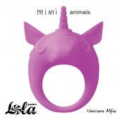 Фиолетовое эрекционное кольцо Unicorn Alfie - Lola Games - в Элисте купить с доставкой