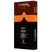 Презервативы с увеличенным количеством смазки DOMINO Easy Entry - 6 шт. - Domino - купить с доставкой в Элисте