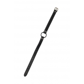 Черный кляп-кольцо Modesty - Lola Games - купить с доставкой в Элисте