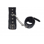 Черные наручники Calm - Lola Games - купить с доставкой в Элисте