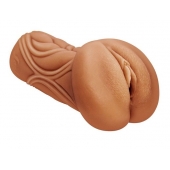 Кофейный мастурбатор-вагина Dumpling - Lola Games - в Элисте купить с доставкой