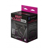 Черный пояс для насадок BEST CLASS STRAP - LOVETOY (А-Полимер) - купить с доставкой в Элисте