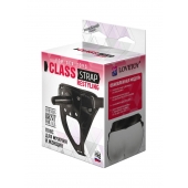 Черный пояс для насадок CLASS STRAP Restyling - LOVETOY (А-Полимер) - купить с доставкой в Элисте