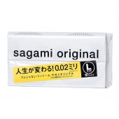 Презервативы Sagami Original 0.02 L-size увеличенного размера - 10 шт. - Sagami - купить с доставкой в Элисте