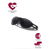 Черная плотная силиконовая маска - ToyFa - купить с доставкой в Элисте