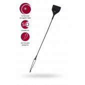 Черный гладкий стек с тонкой ручкой - 48 см. - ToyFa - купить с доставкой в Элисте