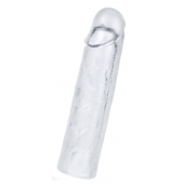 Прозрачная насадка-удлинитель Flawless Clear Penis Sleeve Add 1 - 15,5 см. - Lovetoy - в Элисте купить с доставкой