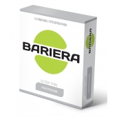 Ультратонкие презервативы Bariera Ultra Thin - 3 шт. - Bariera - купить с доставкой в Элисте