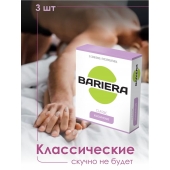 Классические презервативы Bariera Classic - 3 шт. - Bariera - купить с доставкой в Элисте