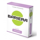 Классические презервативы Bariera Classic - 3 шт. - Bariera - купить с доставкой в Элисте