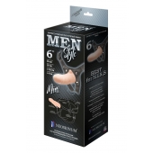 Пустотелый фаллопротез MEN STYLE - 17,5 см. - LOVETOY (А-Полимер) - купить с доставкой в Элисте