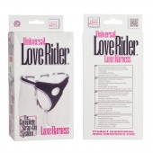 Трусы для страпона с универсальным креплением Universal Love Rider Luxe Harness - California Exotic Novelties - купить с доставкой в Элисте