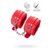 Красные оковы Anonymo из искусственной кожи - ToyFa - купить с доставкой в Элисте