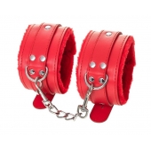Красные оковы Anonymo из искусственной кожи - ToyFa - купить с доставкой в Элисте