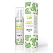 Разогревающее массажное масло Gourmet Spearmint Organic с органическими ингредиентами - 50 мл. - Exsens - купить с доставкой в Элисте