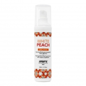 Разогревающее массажное масло Gourmet White Peach Organic с органическими ингредиентами - 50 мл. - Exsens - купить с доставкой в Элисте