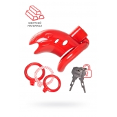 Красный мужской пояс верности из пластика - ToyFa - купить с доставкой в Элисте