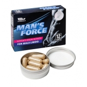 Пищевой концентрат для мужчин MANS FORCE  - 12 капсул - Sitabella - купить с доставкой в Элисте