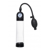 Прозрачная механическая помпа Roald с манометром - Sexus - в Элисте купить с доставкой