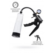 Прозрачная механическая помпа для пениса Viggo - Sexus - в Элисте купить с доставкой