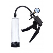 Прозрачная механическая помпа для пениса Viggo - Sexus - в Элисте купить с доставкой