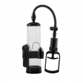 Прозрачная вакуумная помпа с вибрацией Vibrating Penis Pump - Dream Toys - в Элисте купить с доставкой